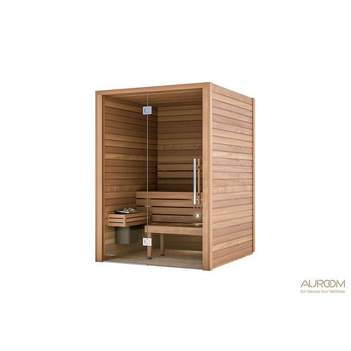 Auroom saunacabine 150x150x205cm, met glas