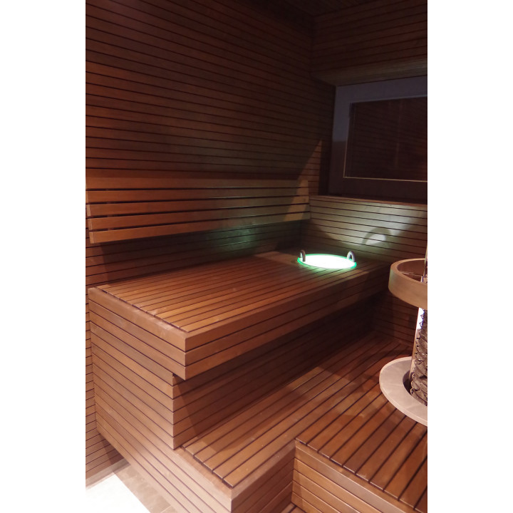 CARIITTI LED verlichte kom met waterafvoerklep 5 l