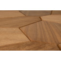 Decoratief houten paneel HEXACON, Thermo-abachi - 1