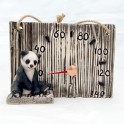 Keramische saunathermometer - panda - 2