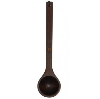 Rento Bamboe Donkere Saunalepel, 43 cm