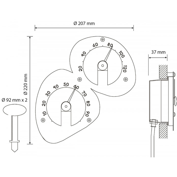 Termo-hygrometer - CARIITTI