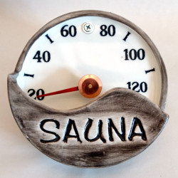 Keramische saunathermometer - SAUNA  Keramische saunathermometer - SAUNA