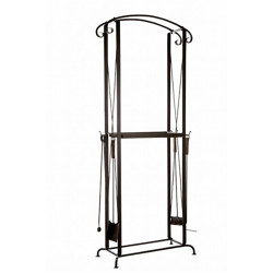 Brandhouthouder met gereedschap 