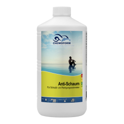 Maatregel om het schuimen van water HEMOFORM te verminderen 