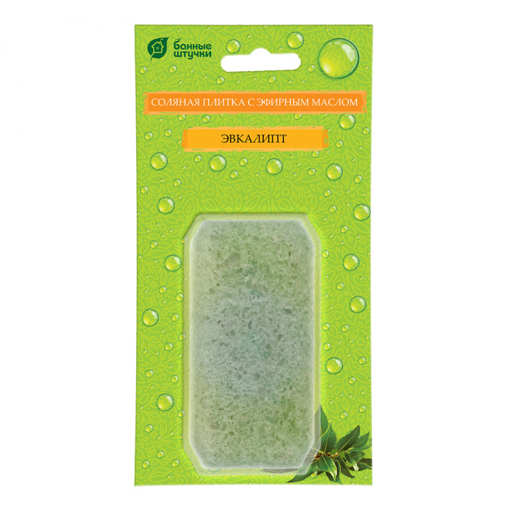 Sauna zouttegel met essentiële oliën - Eucalyptus