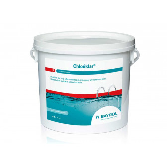 Snel oplosbare chloortabletten Chloriklar, 5 kg