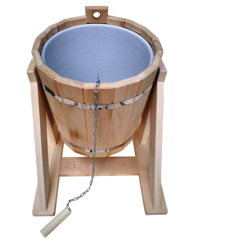 Doucheemmer met kunststof inzet, 10 l