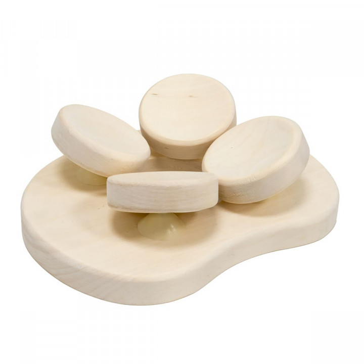 Saunakussen voor sauna, in geschenkverpakking, espenhout