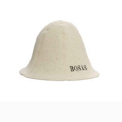 Saunahoed - BOSAS, wit