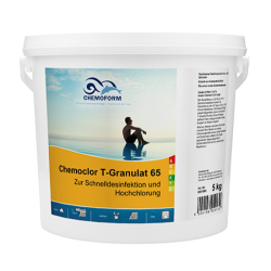 Snel oplossende chloorkorrels, 5 kg  Snel oplossende chloorkorrels, 5 kg