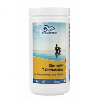 Langzaam oplossend chloor CHEMOCLOR T-Tabletten 200 g, 1 kg