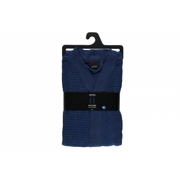 Badjas in een geschenkverpakking, RENTO KENNO, blauw