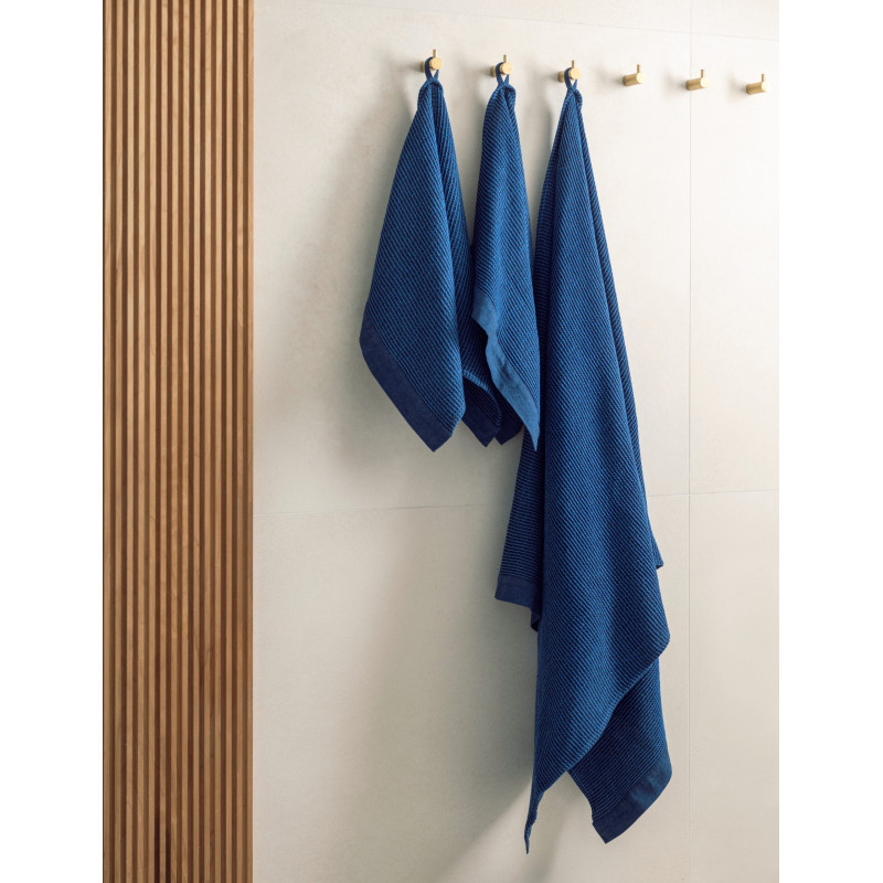 RENTO saunahanddoek - KENNO, blauw, 50 × 70 cm