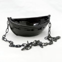 Keramische container voor geuren - boot met ketting - 2
