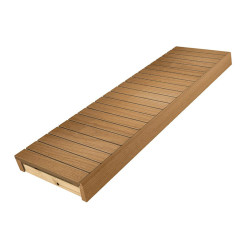 Saunabank, thermo espen, 400x1600-2400 mm  Saunabank, thermo espen, 400x1600-2400 mm