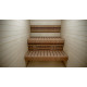 Onderste element van saunabank, thermo aspen