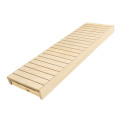 Saunabank, espen / els, 600x1600-2400 mm - 1