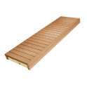 Saunabank, espen / els, 600x1600-2400 mm - 2