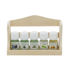 ELIGA geurset met houten wandplank 