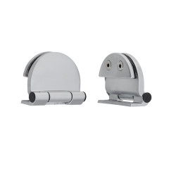 Deurscharnier voor 6 - 8 mm volledig glazen deuren 