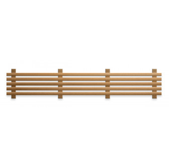Onderste element van saunabank, thermo aspen