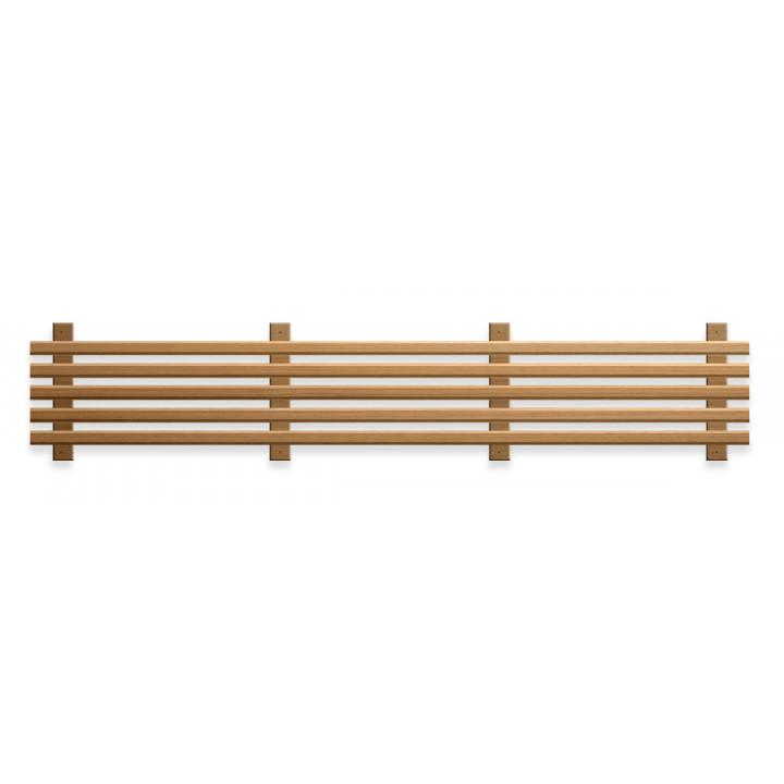 Onderste element van saunabank, thermo aspen