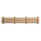 Onderste element van saunabank, thermo aspen