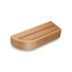 Eindbankelement voor modulaire saunabanken, Els 