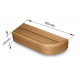 Eindelement voor modulaire saunabanken, Thermo Aspen, 400, rechts