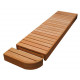 Eindelement voor modulaire saunabanken, Thermo Aspen, 400, rechts