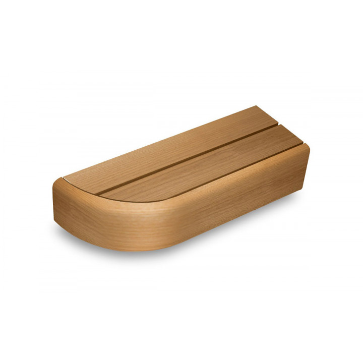 Eindelement voor modulaire saunabanken, Thermo Aspen, 600, links