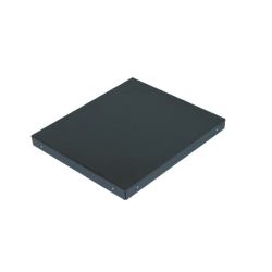 Beschermmat voor houtkachel, geverfd, zwart 