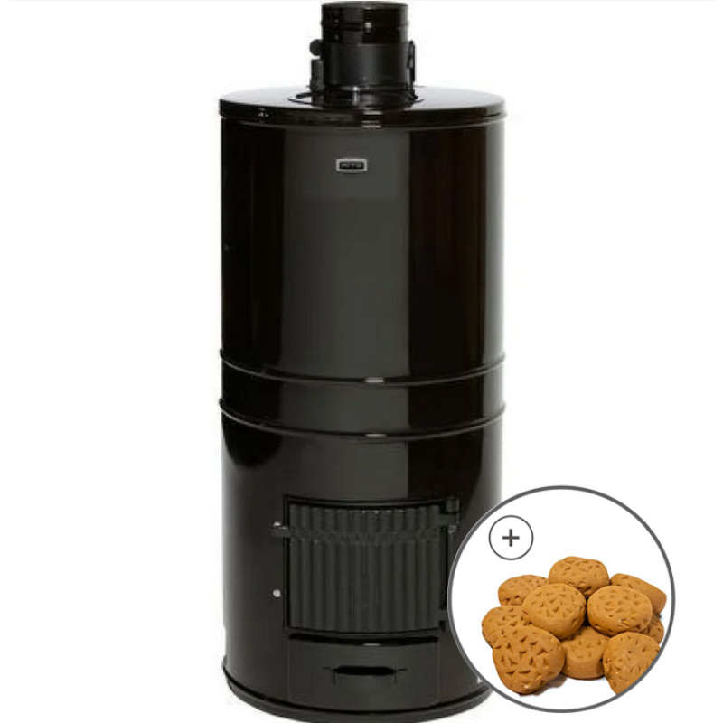 Houtgestookte saunakachel - AITO AK-47 met keramische stenen