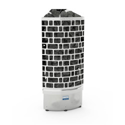 Elektrische saunakachel – SAWOTEC Ari Corner 9 kW, zonder bedieningseenheid 
