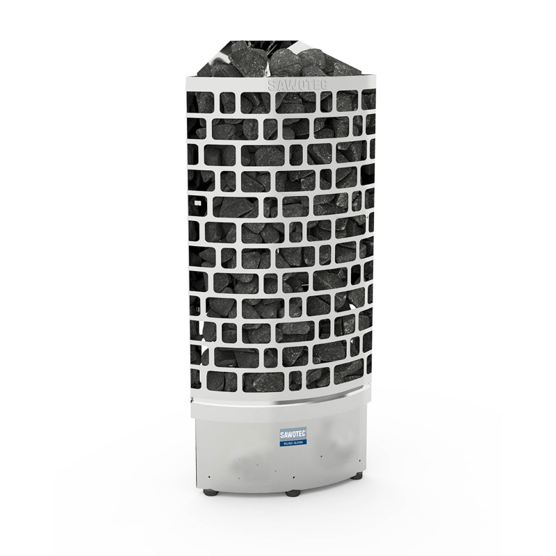 Elektrische saunakachel – SAWOTEC Ari Corner 9 kW, zonder bedieningseenheid