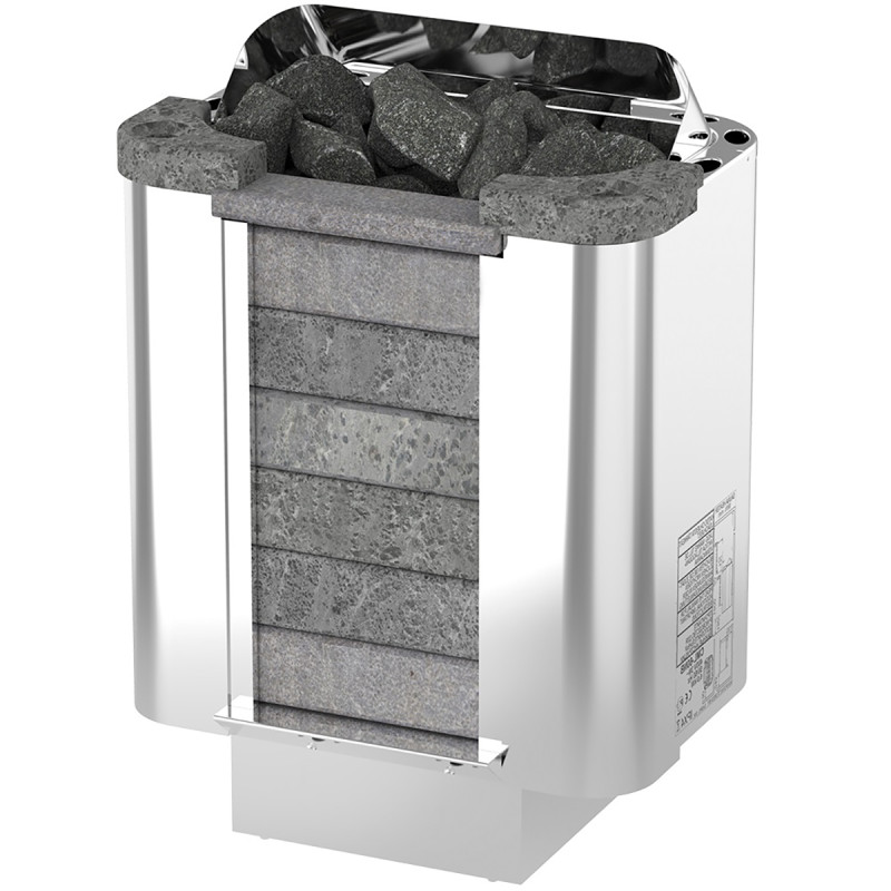 Elektrische saunakachel – Sawotec Cumulus CML-90NS, zonder bedieningseenheid