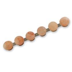 SAUFLEX Himalaya zoutballen, met houder, 6 stuks  SAUFLEX Himalaya zoutballen, met houder, 6 stuks