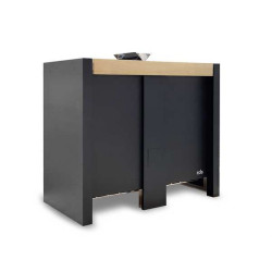 Elektrische saunakachel - EOS Herkules XL S120 HD 18 kW, zwart 