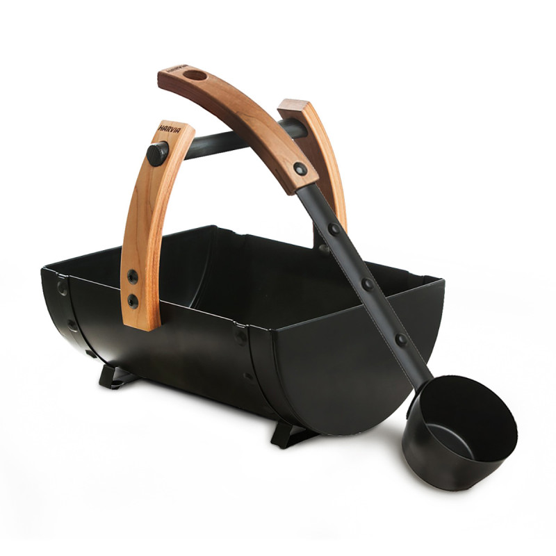 HARVIA Legend emmer en pollepelset MEER STOOM, PREMIUM 8 L