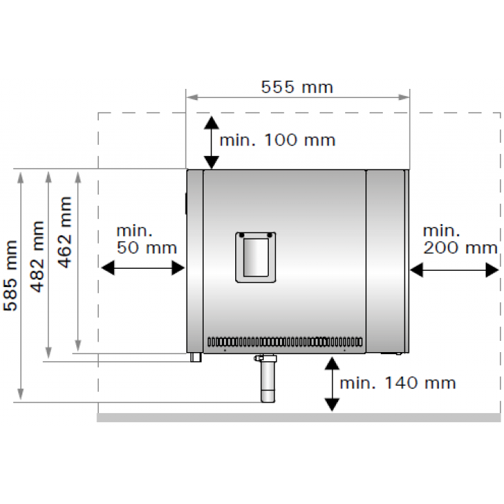 Stoomgenerator - HARVIA Helix HGP - WiFi