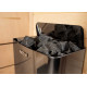 Elektrische saunakachel - HARVIA The Wall Black Steel SW60 6 kW