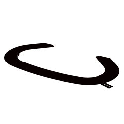 Inbeddingsflens - HARVIA Delta HD1  Inbeddingsflens - HARVIA Delta HD1