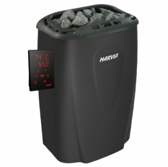 Elektrische saunakachel - HARVIA Moderna Black V45XE 4,5 kW