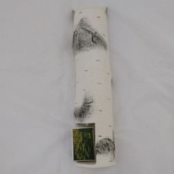 Keramiek luciferdoosje houder - berk 