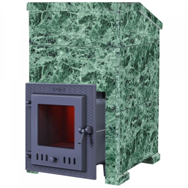 Houtgestookte saunakachel GEFEST - Groza 24 (M) President Serpentine