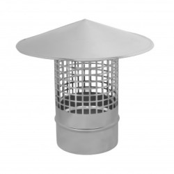 Schoorsteendak met vonkenvanger d.115, NP  Schoorsteendak met vonkenvanger d.115, NP