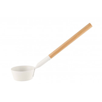 RENTO aluminium pollepel, wit