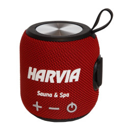 Waterbestendige saunaluidspreker HARVIA, rood  Waterbestendige saunaluidspreker HARVIA, rood