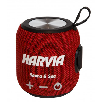 Waterbestendige saunaluidspreker HARVIA, rood